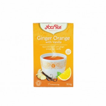 Yogi Tea Ginger Orange 30,6gr. BIO Yogi Tea Ginger Orange 30,6gr. BIO