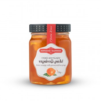 Γλυκό κουταλιού νεράντζι ρολέ 450γρ. Γλυκό κουταλιού νεράντζι ρολέ 450γρ.