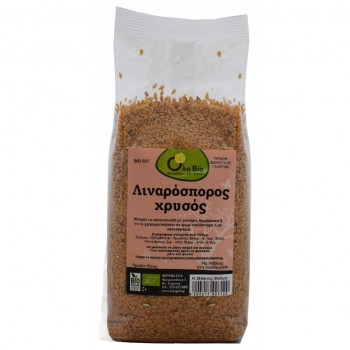 Λιναρόσπορος χρυσός ολόκληρος 500γρ. ΒΙΟ