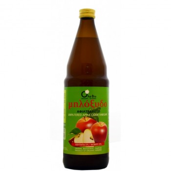 Μηλόξυδο αφιλτράριστο 750ml ΒΙΟ