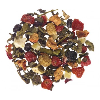 Πράσινο τσάι φρούτα του δάσους Πράσινο τσάι φρούτα του δάσους