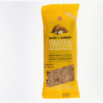 Παστέλι τραγανό με αμύγδαλο 45γρ.