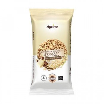 Ρυζογκοφρέτες με λευκή σοκολάτα και espresso 64γρ. Ρυζογκοφρέτες με λευκή σοκολάτα και espresso 64γρ.