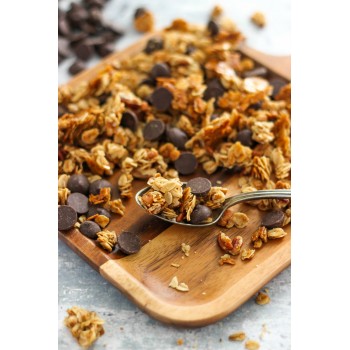 Μπουκίτσες βρώμης με σταγόνες σοκολάτας υγείας Μπουκίτσες βρώμης με σταγόνες σοκολάτας υγείας