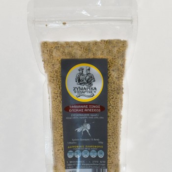 Τραχανάς ξινός ολικής αλέσεως Ζυμαρικά Σπάρτης 500γρ.