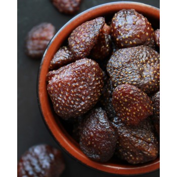 Φράουλα οσμωτική χωρίς ζάχαρη Φράουλα οσμωτική χωρίς ζάχαρη