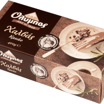 Χαλβάς Όλυμπος κακάο 400γρ. Χαλβάς Όλυμπος κακάο 400γρ.