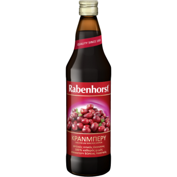 Χυμός cranberry 100% χ.ζ. 750ml ΒΙΟ Χυμός cranberry 100% χ.ζ. 750ml ΒΙΟ